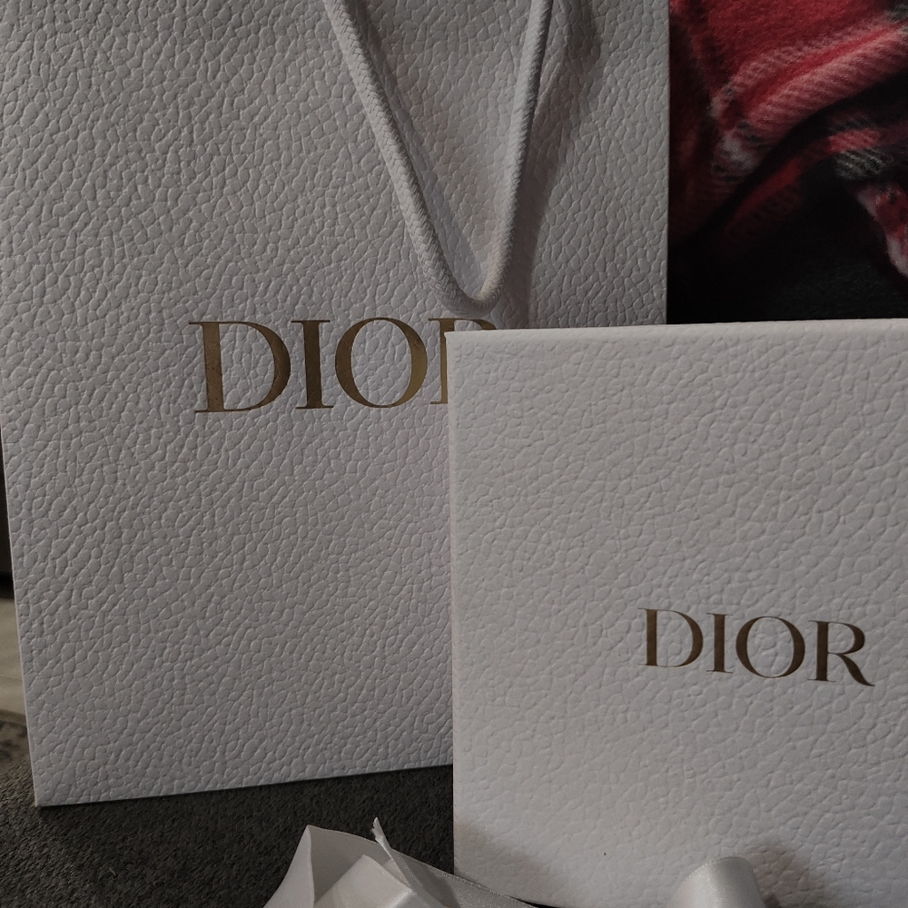 Dior Box and small shopping bag